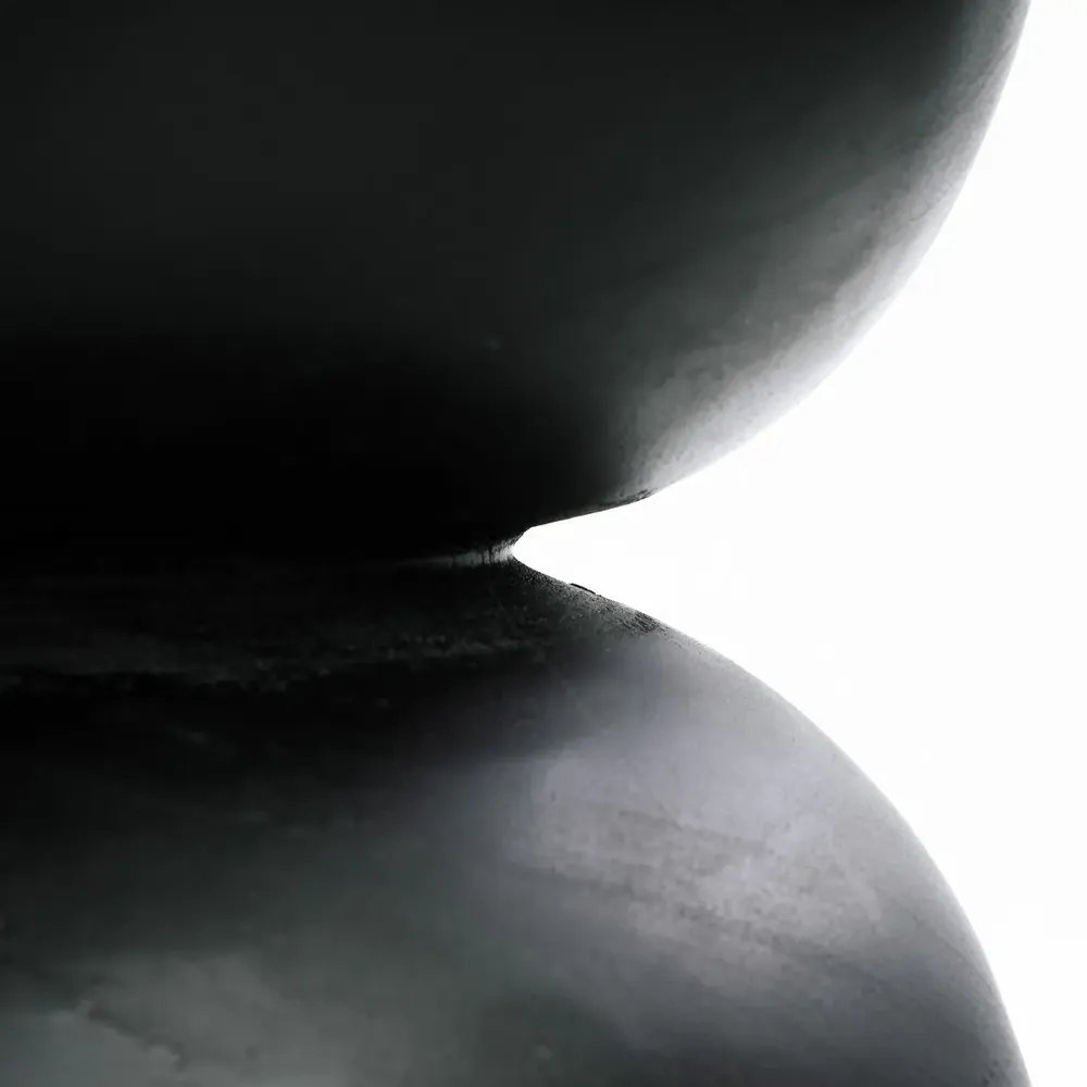 Tabourets - Le Tabouret Karbun - Noir Naturel - BAZAR BIZAR LIVING