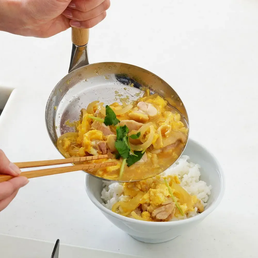 Casseroles - Casserole Oyako-Don en acier inoxydable / YOSHIKAWA - ABINGPLUS