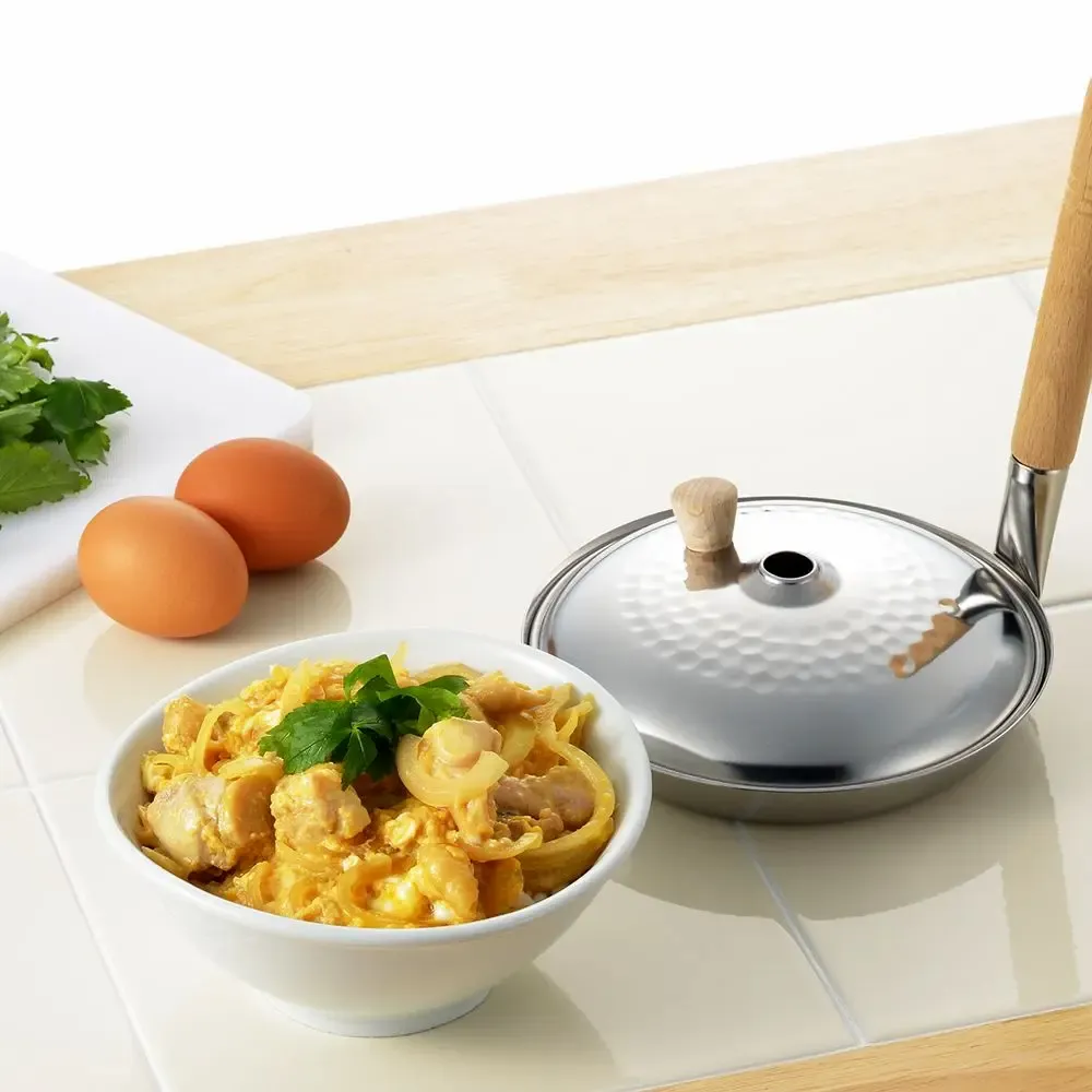 Casseroles - Casserole Oyako-Don en acier inoxydable / YOSHIKAWA - ABINGPLUS