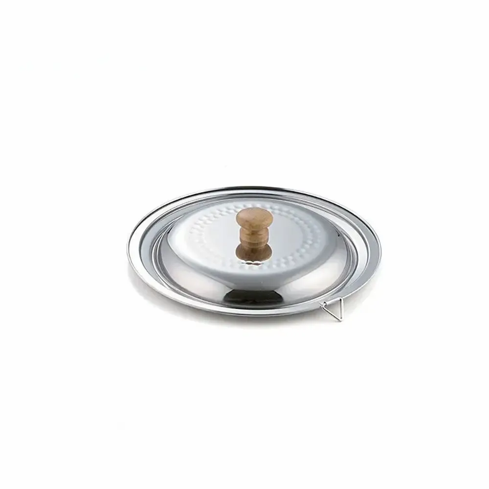 Casseroles - Couvercles pour casserole en acier inoxydable, martelée avec deux becs verseurs - collection Yukihira / YOSHIKAWA - ABINGPLUS