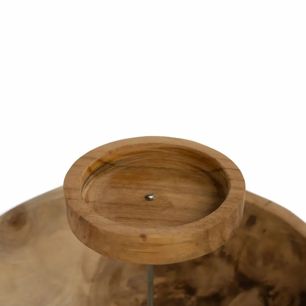 Candlesticks and candle holders - The Candle Plate - Natural - BAZAR BIZAR LIVING