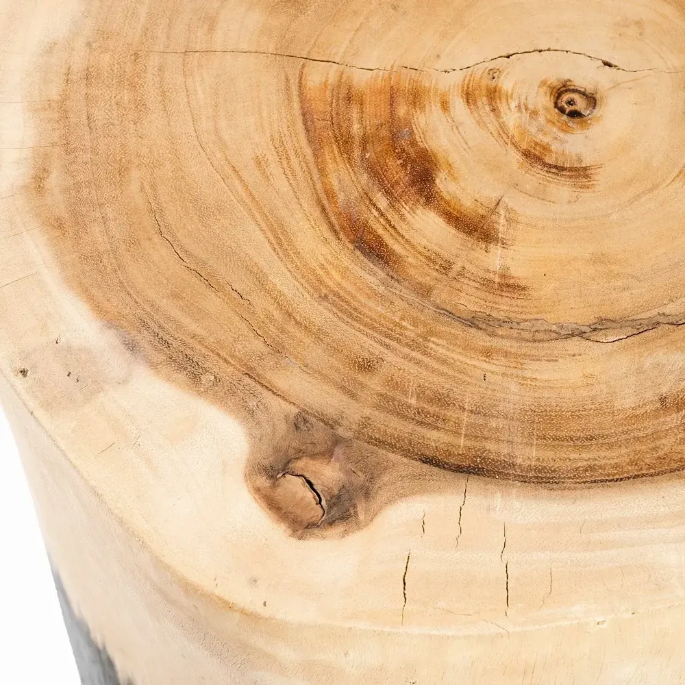 Tabourets - Le Tabouret Morocho - Noir Naturel - BAZAR BIZAR LIVING