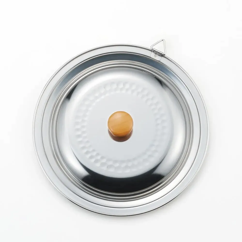 Saucepans  - Lid for 20-22 cm pots, stainless steel - Yukihira/YOSHIKAWA collection - ABINGPLUS