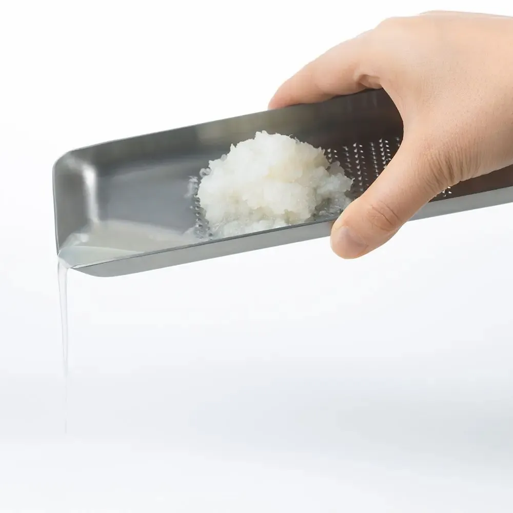 Kitchen utensils - Oros Grater L stainless steel grater - eATOCO/YOSHIKAWA collection - ABINGPLUS