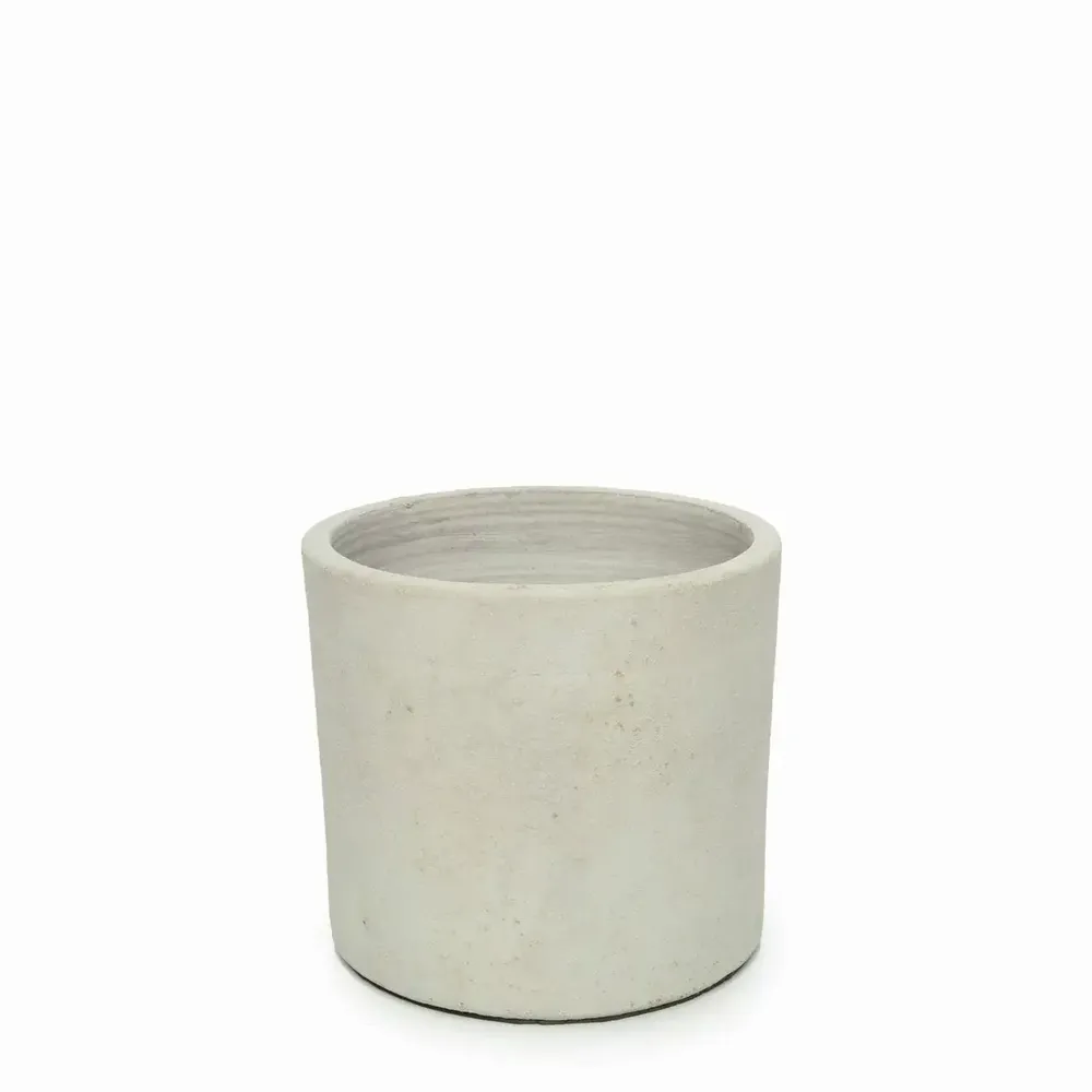 Vases - The Chalk High - Concrete Natural - L - BAZAR BIZAR LIVING