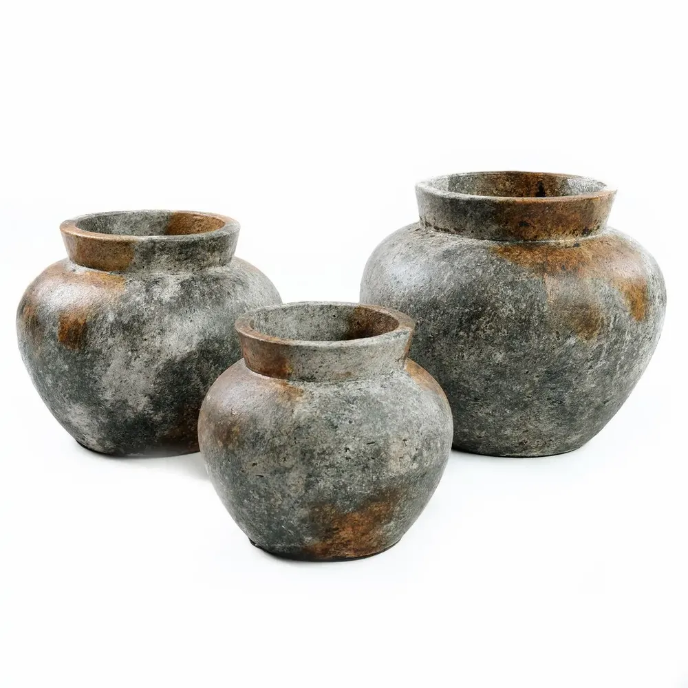 Vases - Le Vase Funky - Gris Antique - S - BAZAR BIZAR LIVING