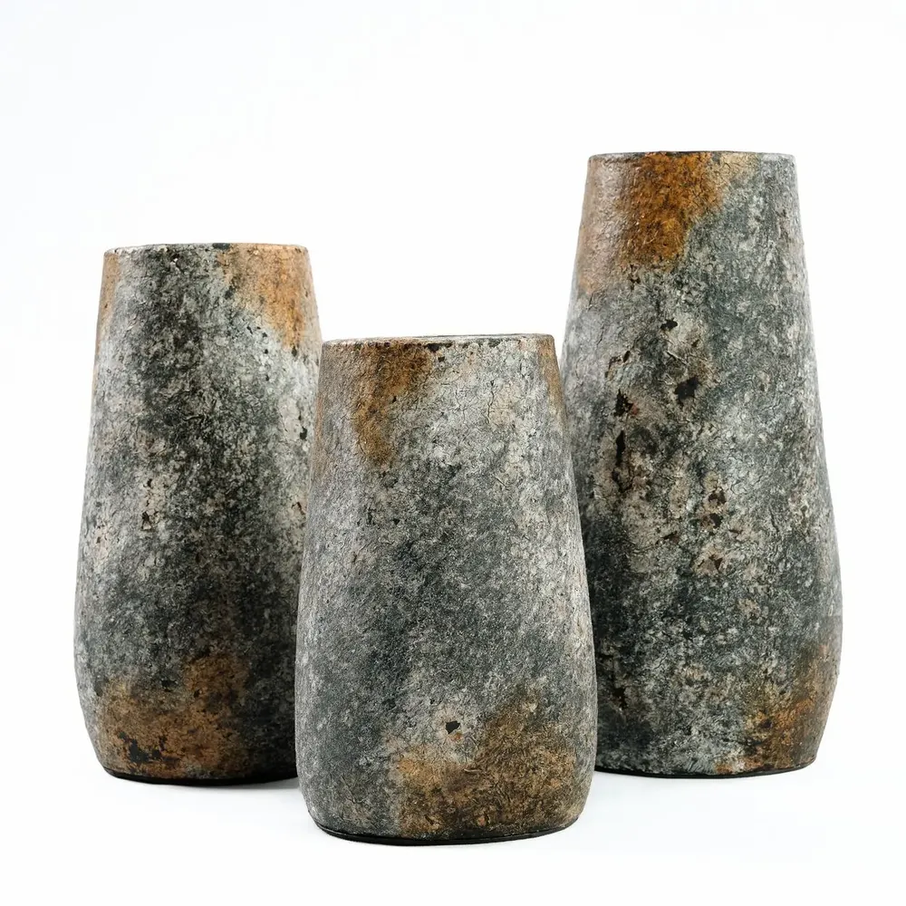 Vases - The Spooky Vase - Antique Grey - L - BAZAR BIZAR LIVING
