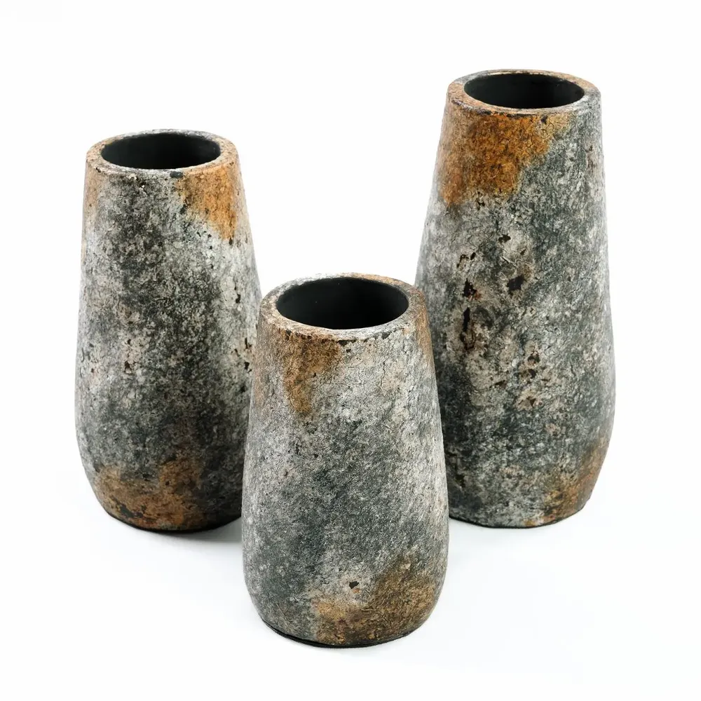 Vases - Le Vase Spooky - Gris Antique - M - BAZAR BIZAR LIVING