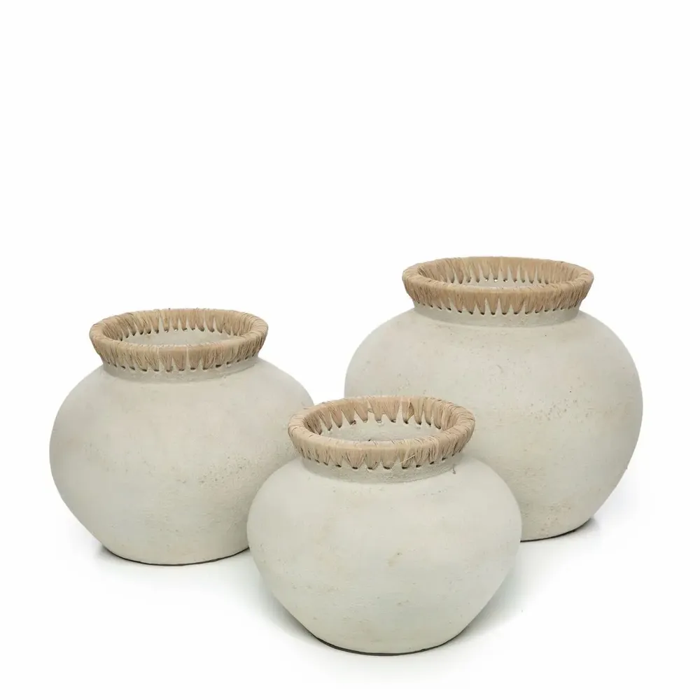 Vases - Le Vase Styly - Béton Naturel - L - BAZAR BIZAR LIVING