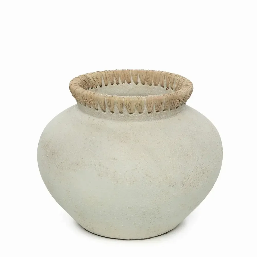 Vases - Le Vase Styly - Béton Naturel - M - BAZAR BIZAR LIVING