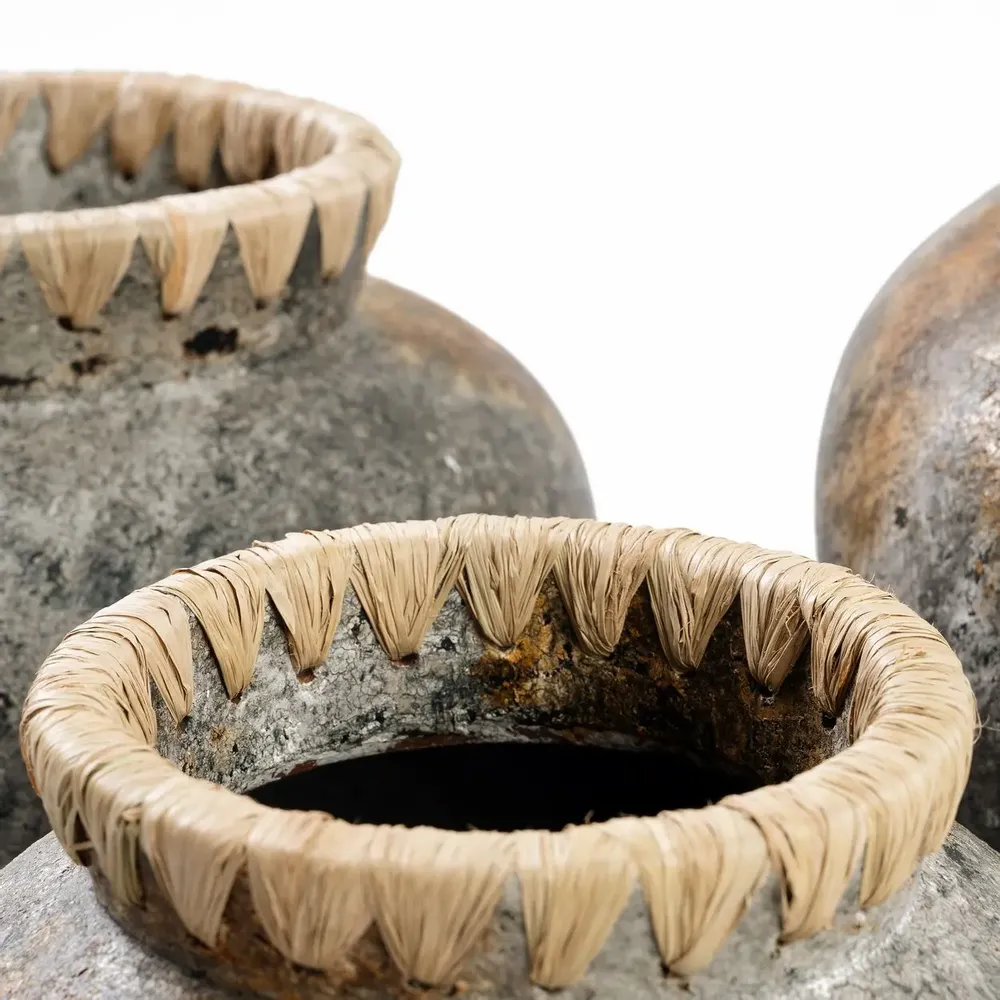 Vases - Le Vase Styly - Gris Antique - L - BAZAR BIZAR LIVING