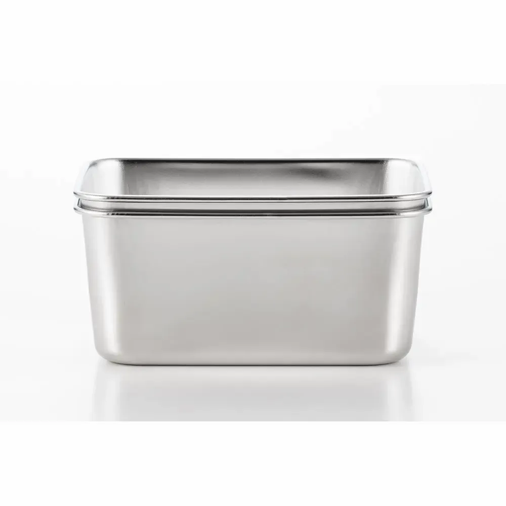 Food storage - Stainless steel kitchen storage box and semi-transparent lid - eATOCO/YOSHIKAWA collection - ABINGPLUS