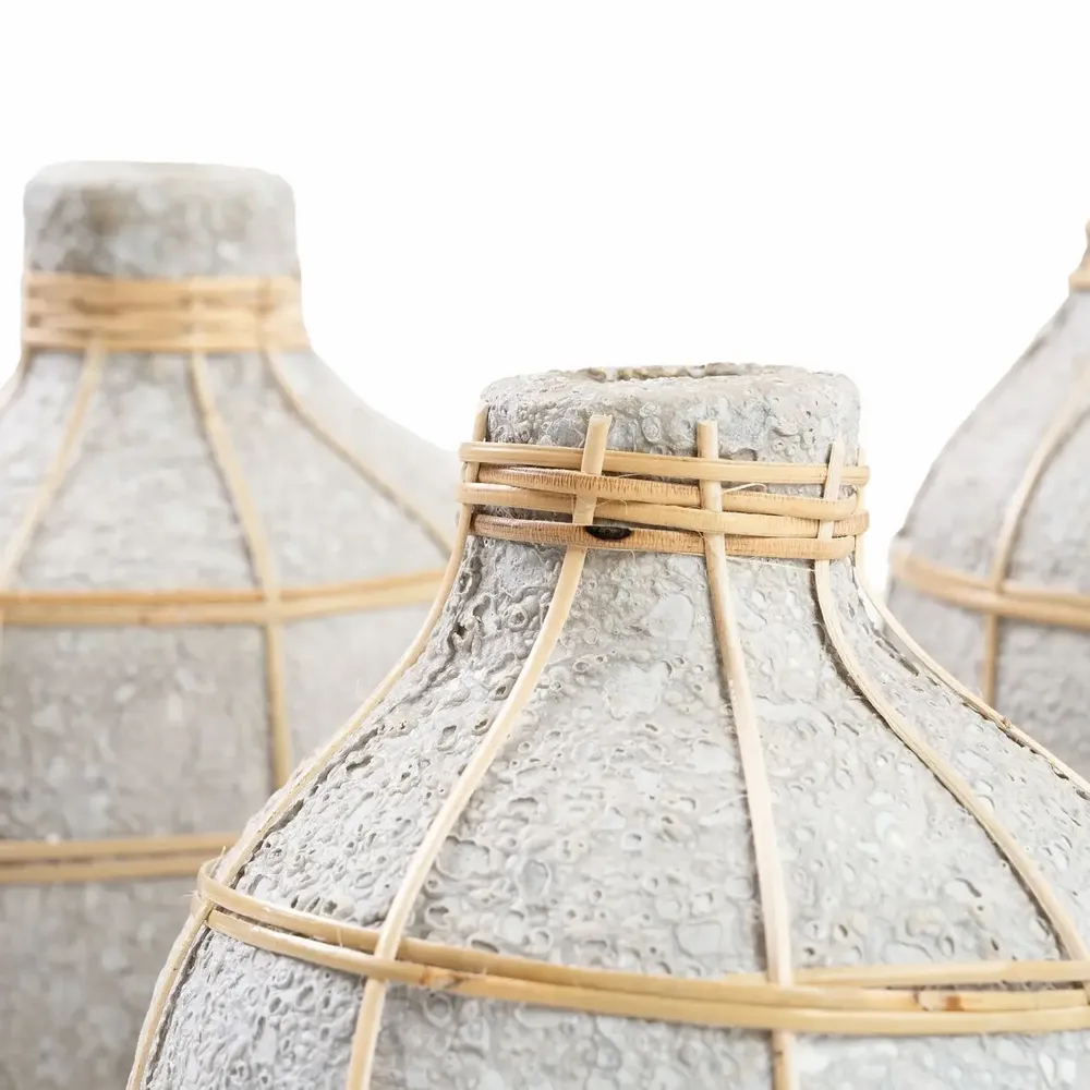 Vases - The Whoopy Vase - Concrete Natural - M - BAZAR BIZAR LIVING