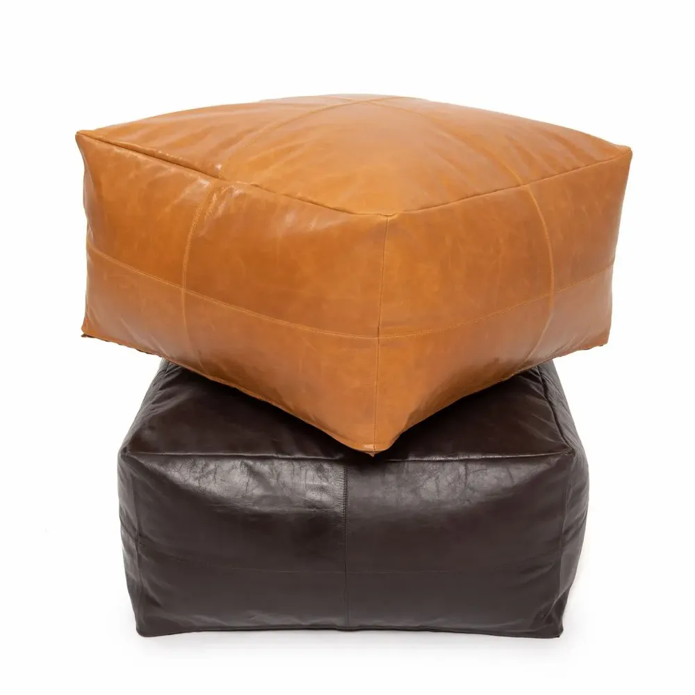 Ottomans - The Collectors Pouffe - Chocolate - BAZAR BIZAR LIVING
