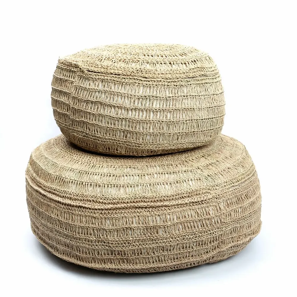 Poufs - Le Pouf Seagrass - Naturel - 60 - BAZAR BIZAR LIVING