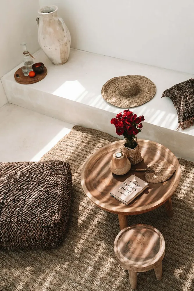 Design carpets - The Seagrass Carpet - Natural - 180x240 - BAZAR BIZAR LIVING