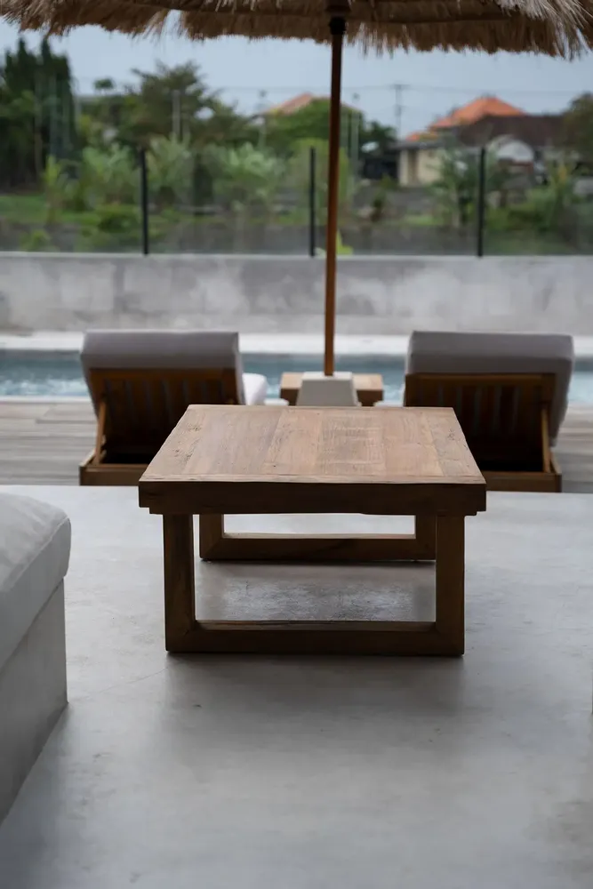 Coffee tables - The Reclaimed Teak Coffee Table - Natural - BAZAR BIZAR LIVING