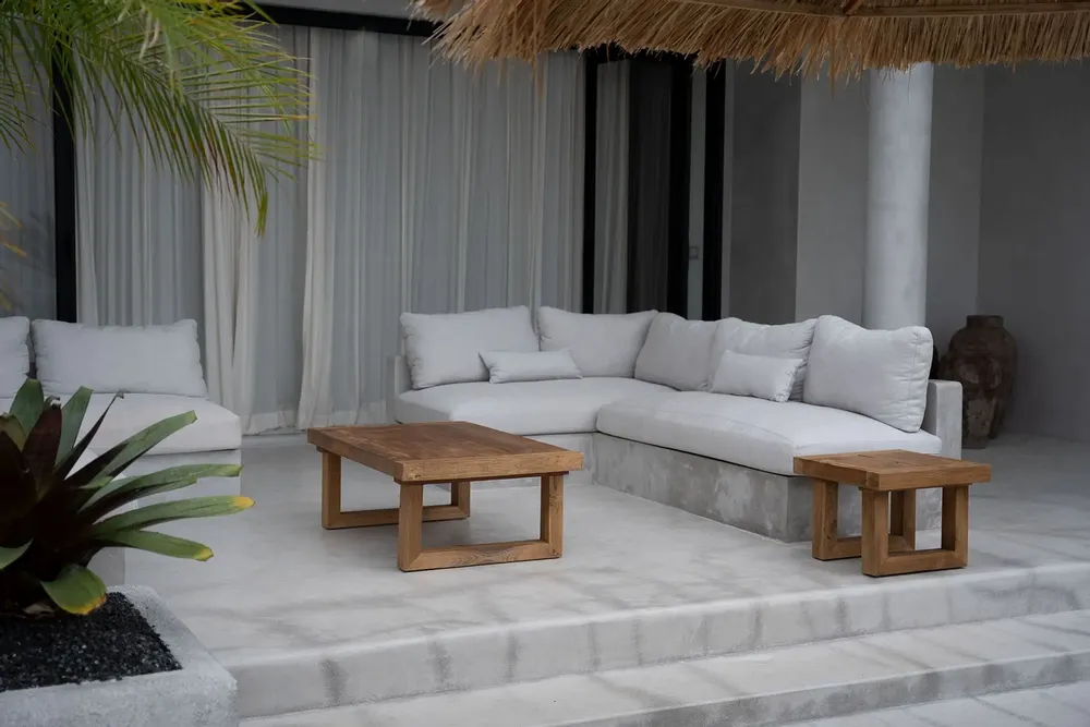 Coffee tables - The Reclaimed Teak Coffee Table - Natural - BAZAR BIZAR LIVING