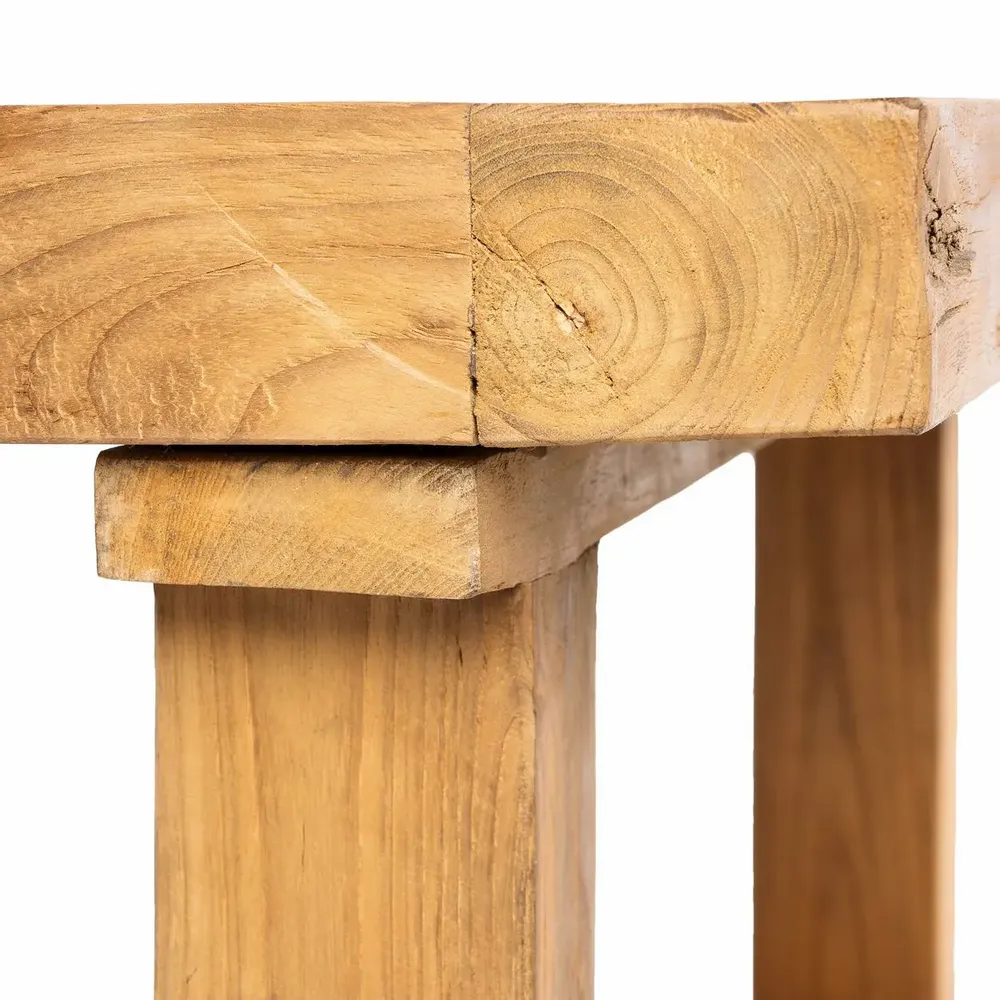 Coffee tables - The Reclaimed Teak Coffee Table - Natural - BAZAR BIZAR LIVING