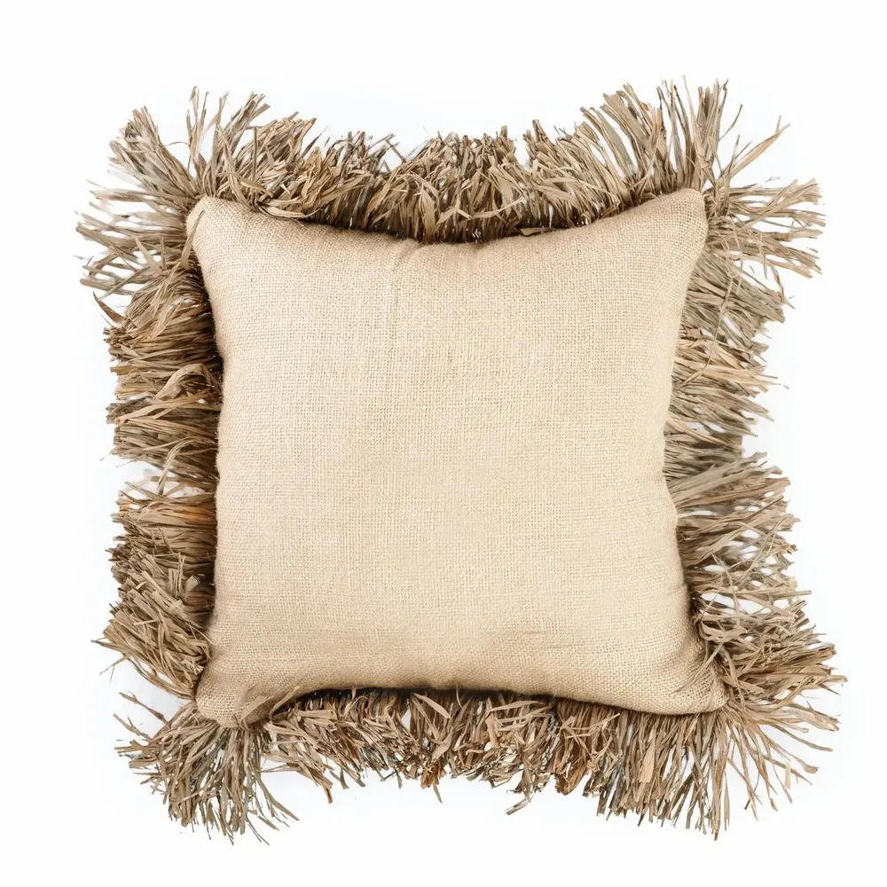 Coussins - Housse De Coussin Jute Bonita - Naturel - 40x40 - BAZAR BIZAR LIVING