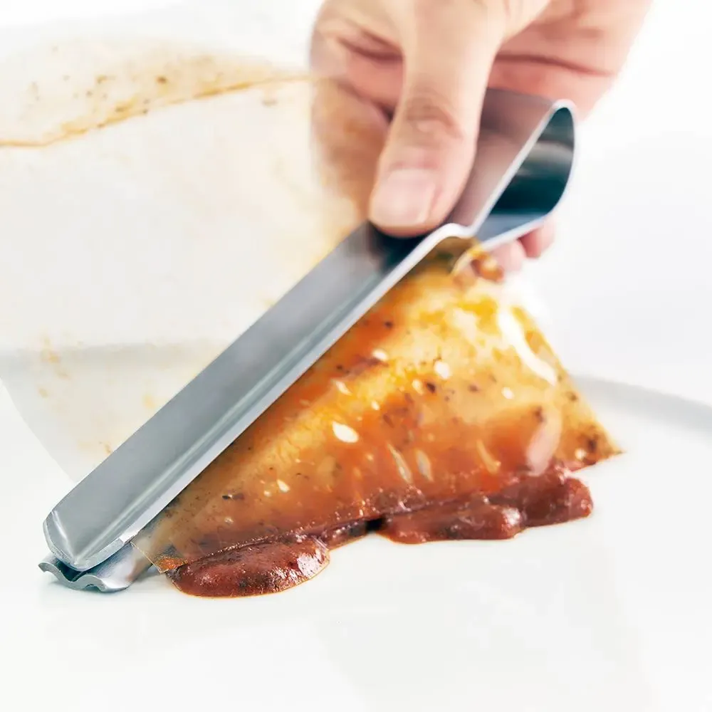 Ustensiles de cuisine - Pince à presser Shibolu en acier inoxydable - collection EAtoCO / YOSHIKAWA - ABINGPLUS