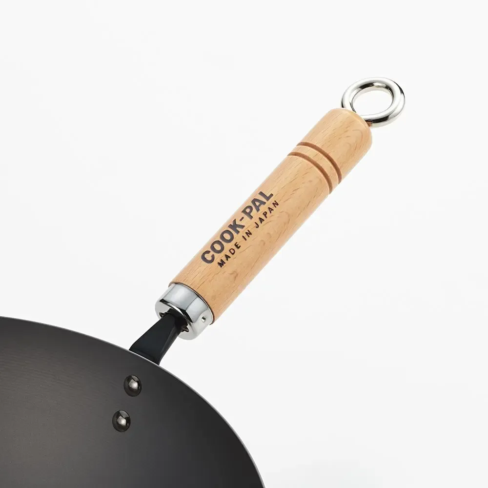 Frying pans - Ø360 steel pan and wok - Beijing/YOSHIKAWA collection - ABINGPLUS