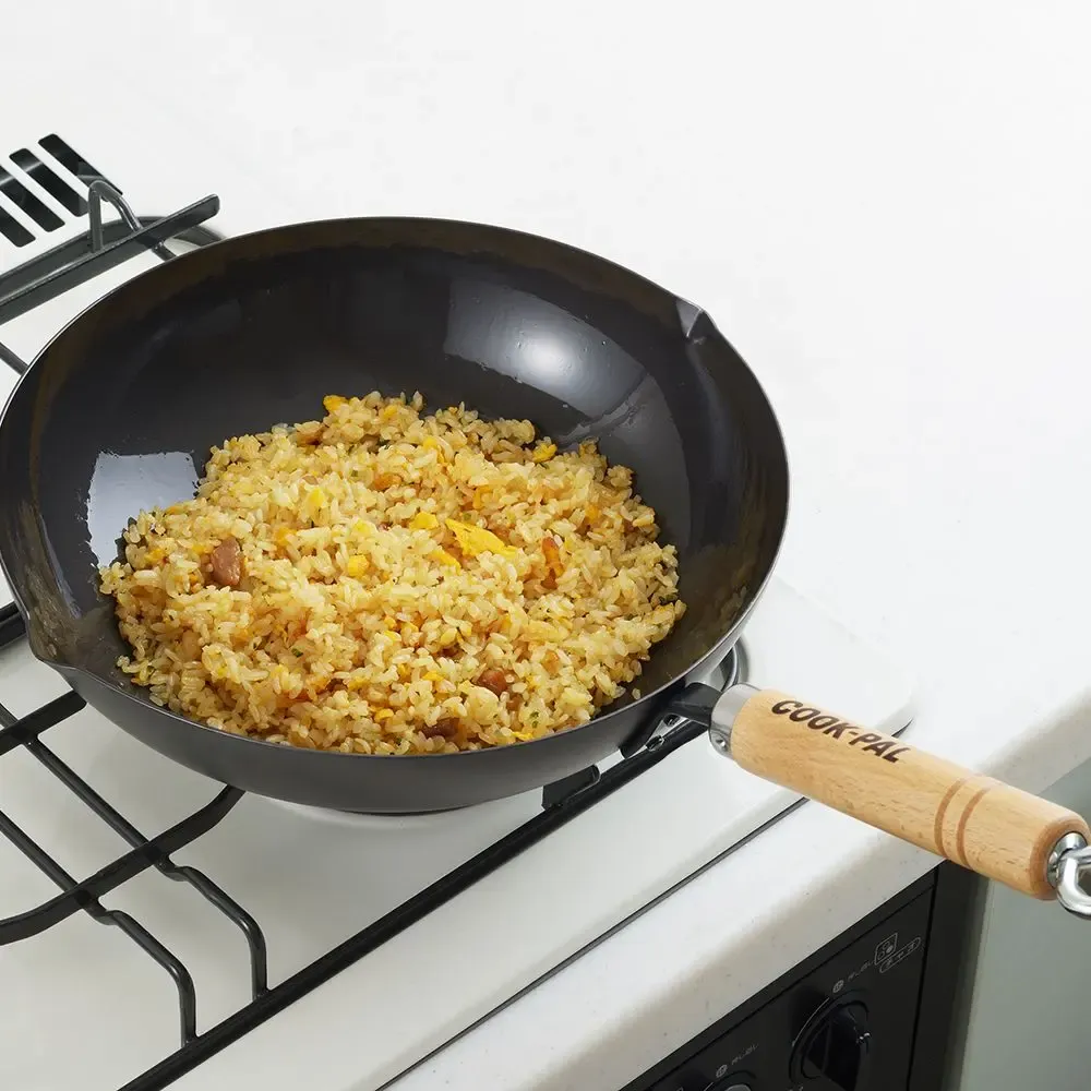 Poêles - Poêle Ø280 en acier - collection Deep Frying Pan / YOSHIKAWA - ABINGPLUS