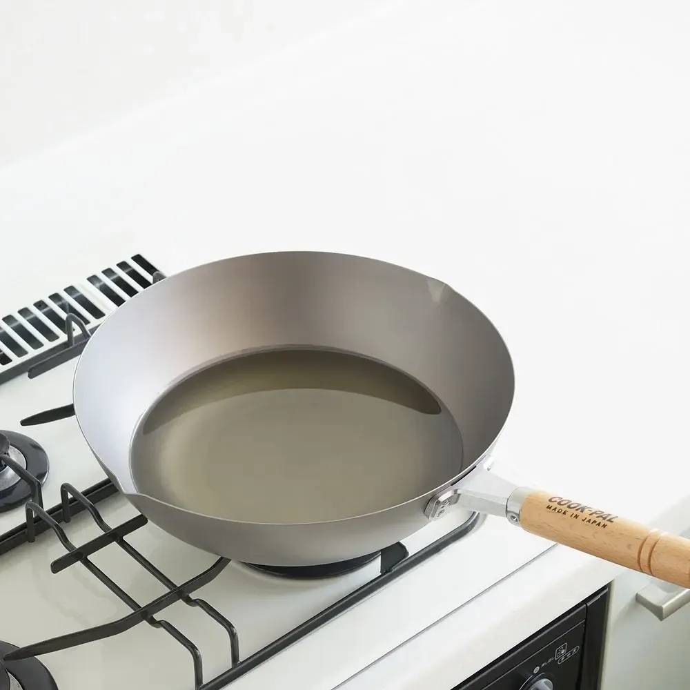 Frying pans - Titanium pan and wok/YOSHIKAWA - ABINGPLUS
