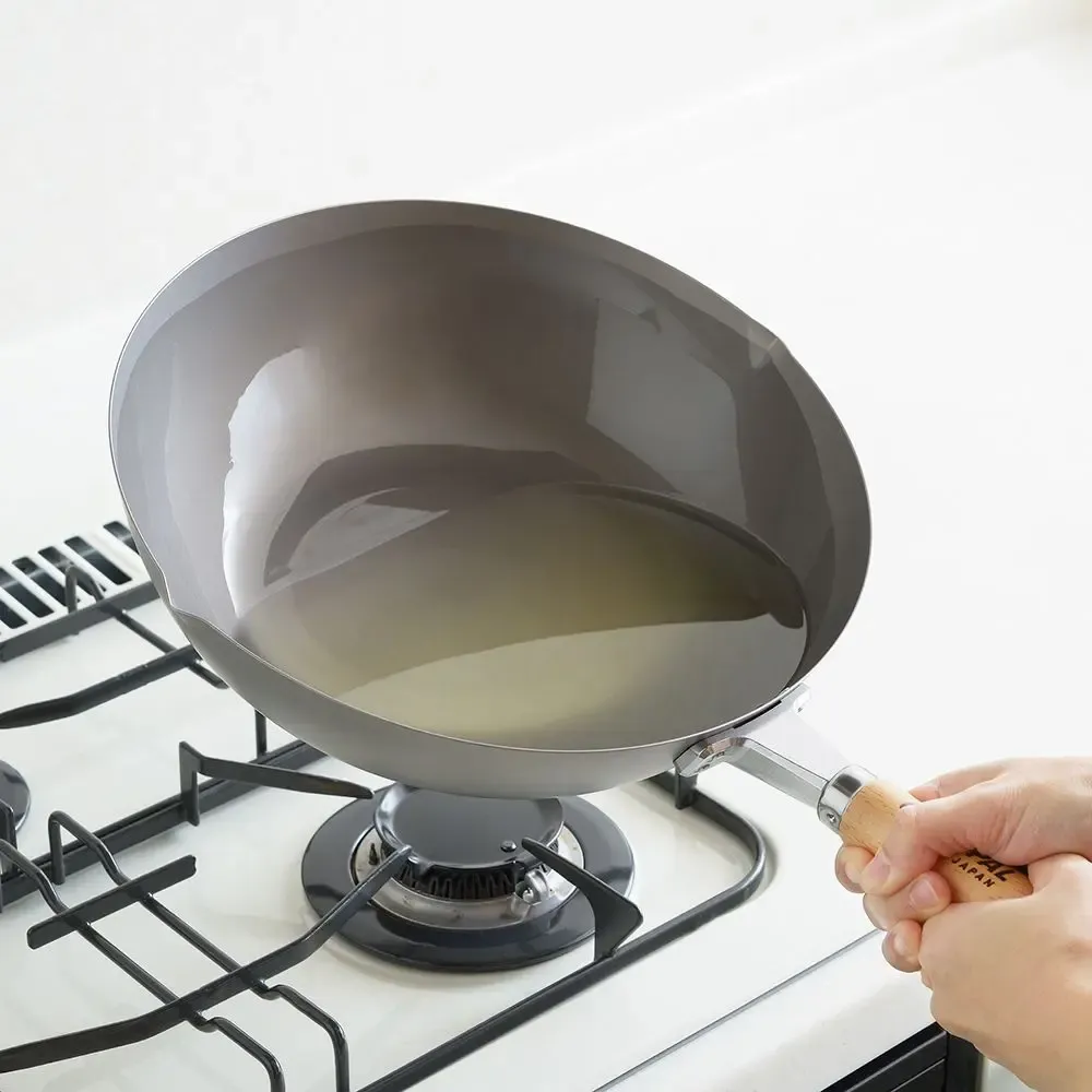 Frying pans - Ø360 Titanium Frying Pan and Wok/YOSHIKAWA - ABINGPLUS