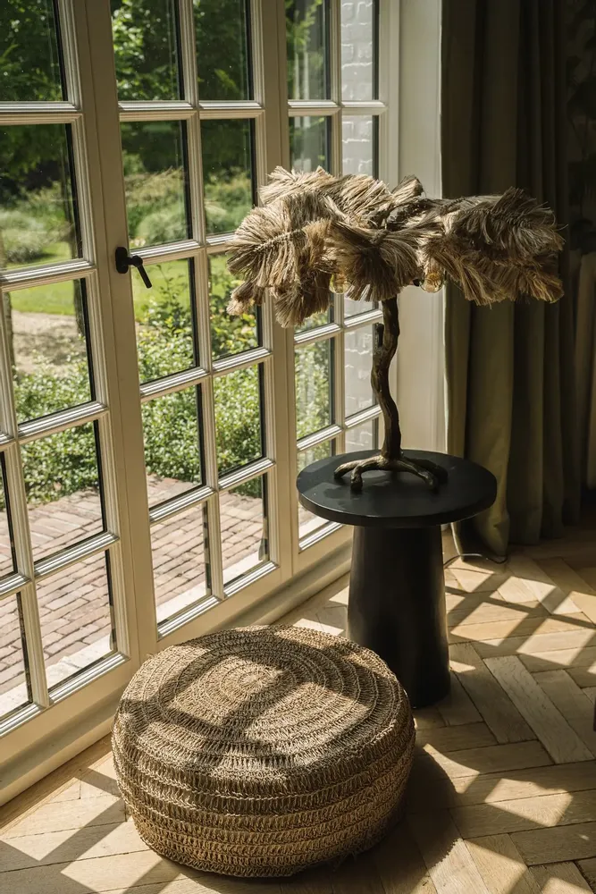 Autres tables  - La Table D'appoint Timber Conic - Noir - 50 - BAZAR BIZAR LIVING