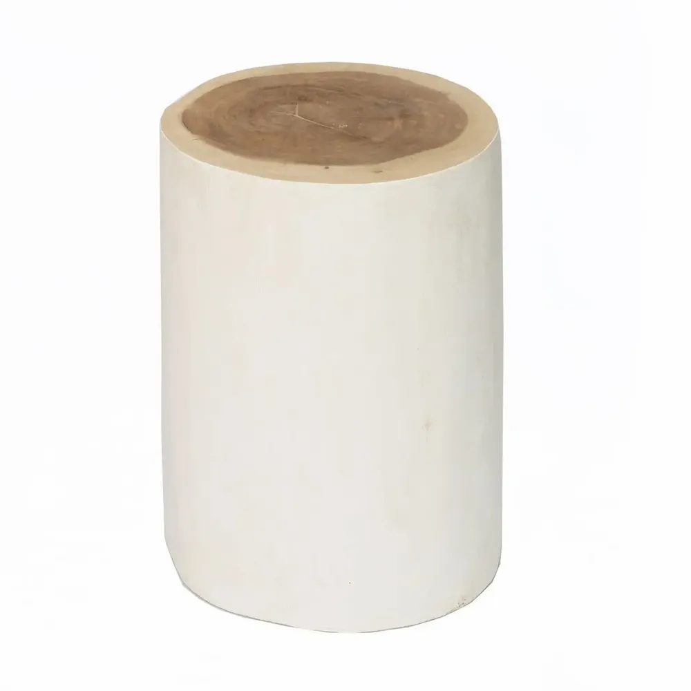 Stools - The Tribe Stool - Natural White - BAZAR BIZAR LIVING