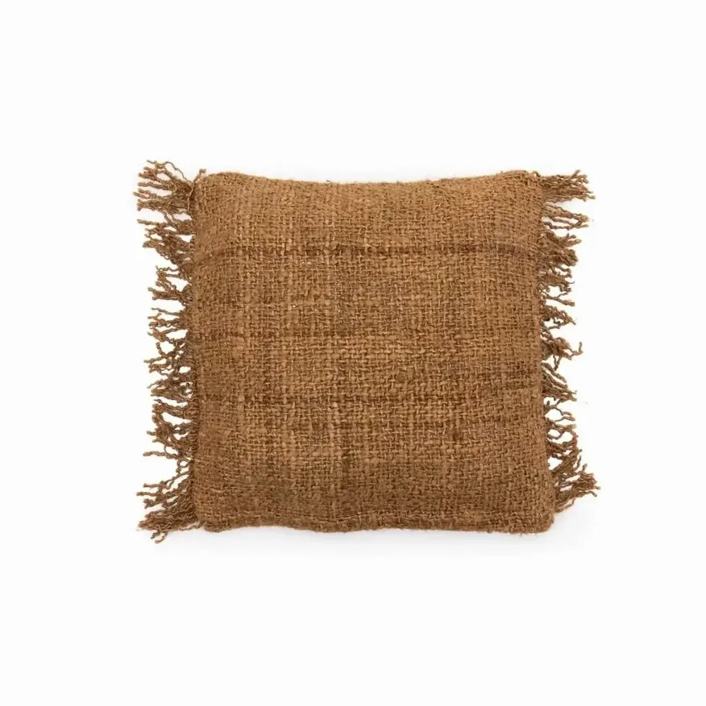 Cushions - The Oh My Gee Cushion Cover - Brown - 40x40 - BAZAR BIZAR LIVING