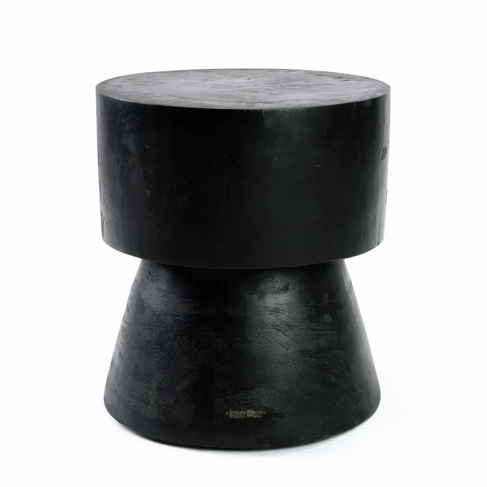 Stools - The Warmi Stool - Black - BAZAR BIZAR LIVING