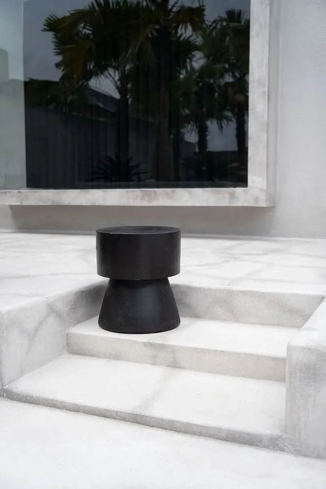 Stools - The Warmi Stool - Black - BAZAR BIZAR LIVING