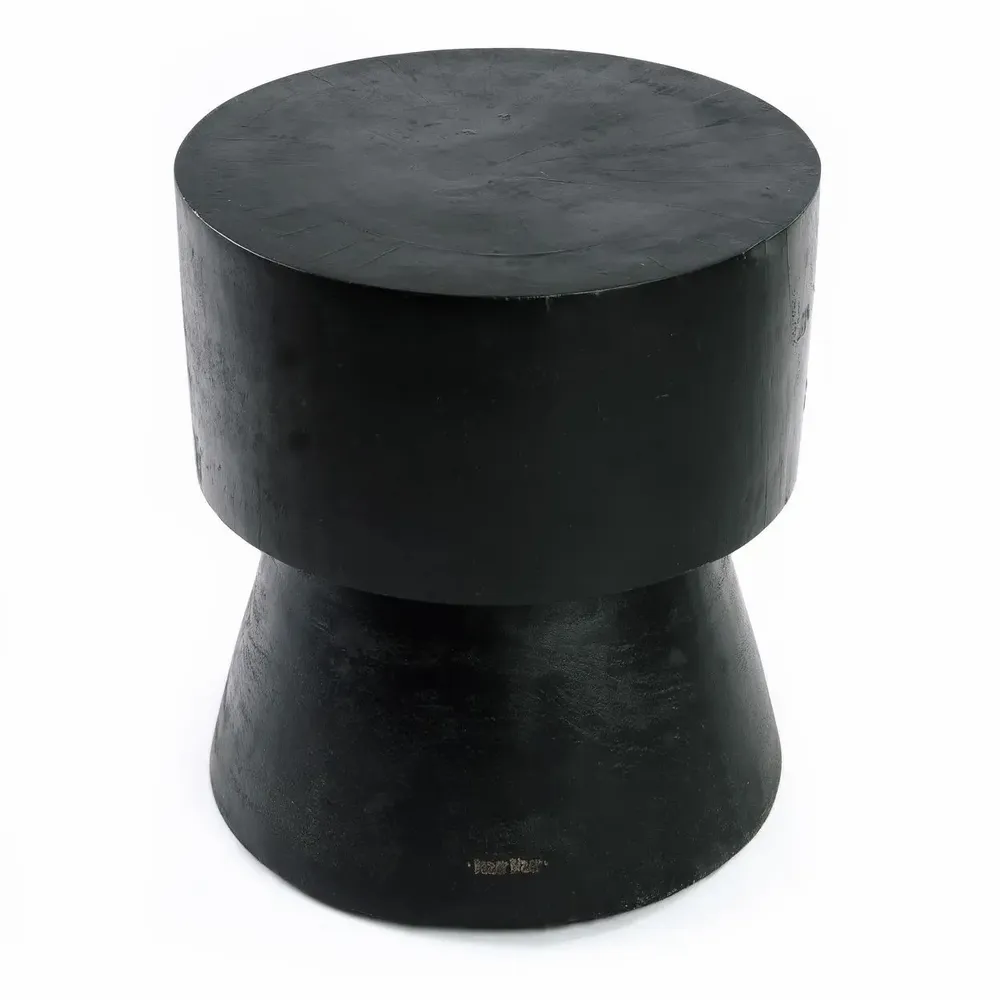 Stools - The Warmi Stool - Black - BAZAR BIZAR LIVING