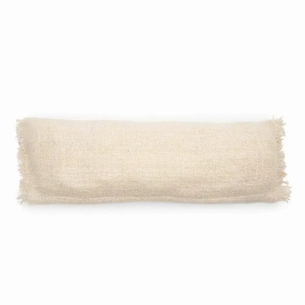 Cushions - The Oh My Gee Cushion Cover - Cream - 35x100 - BAZAR BIZAR LIVING