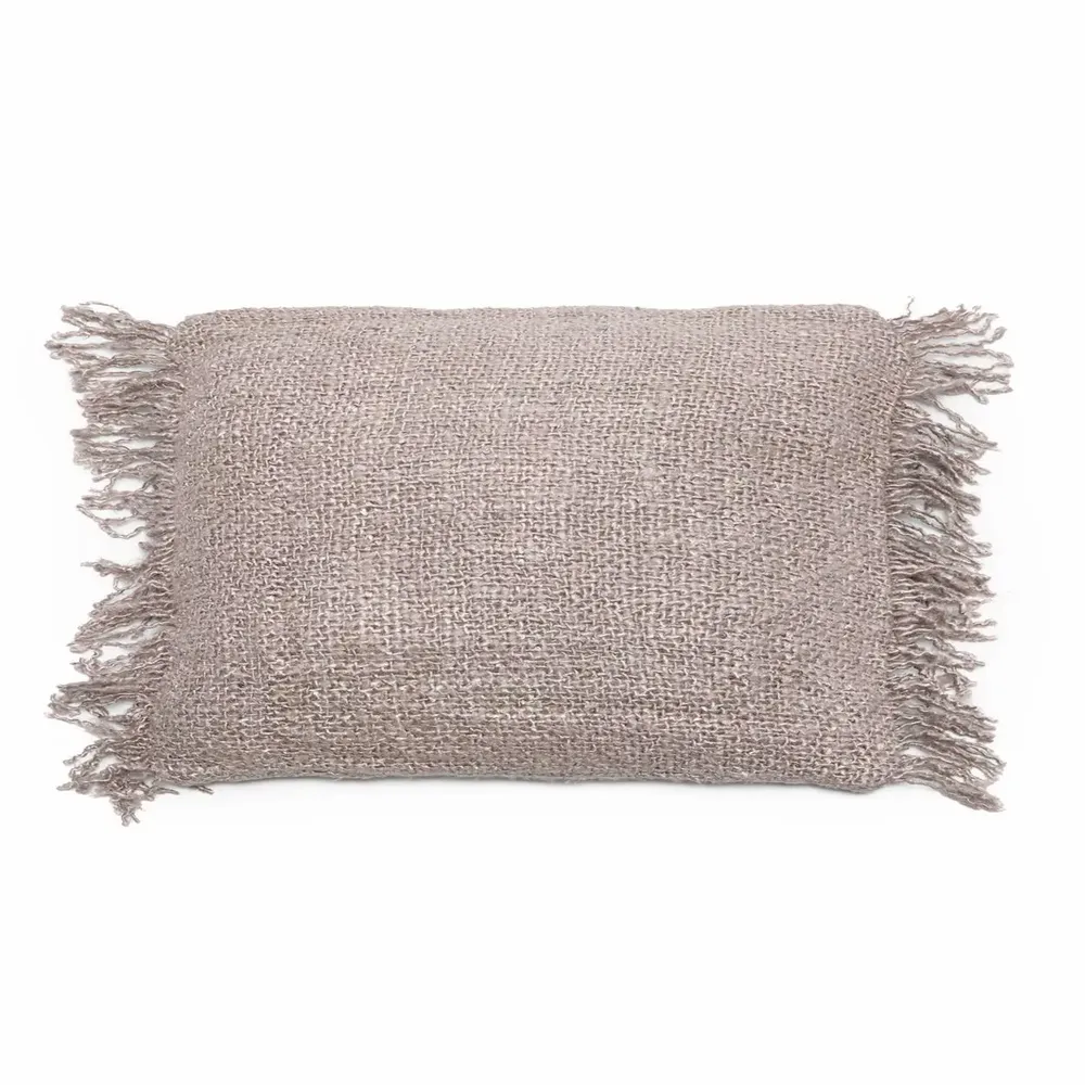 Coussins - La Housse De Coussin Oh My Gee - Gris Perle - 30x50 - BAZAR BIZAR LIVING