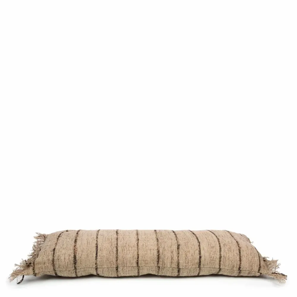 Coussins - La Housse De Coussin Oh My Gee - Noir Beige - BAZAR BIZAR LIVING