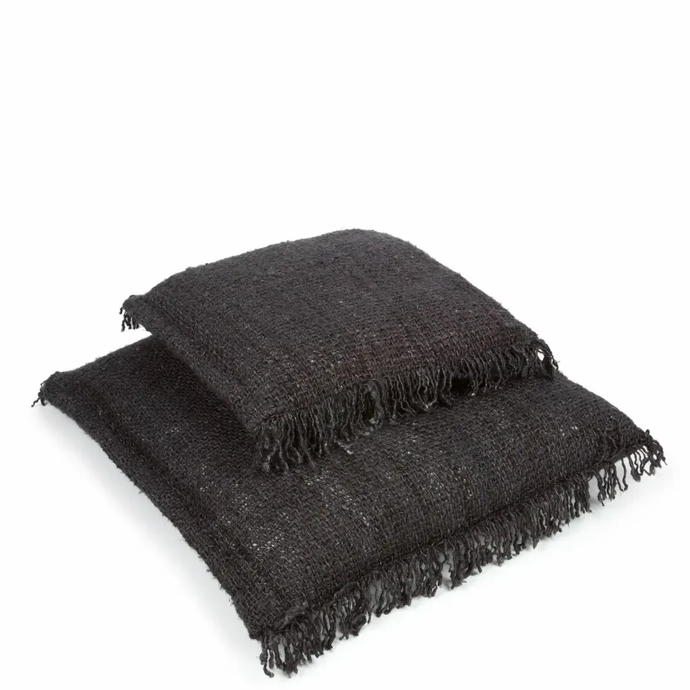 Coussins - La Housse De Coussin Oh My Gee - Noir Marine - BAZAR BIZAR LIVING