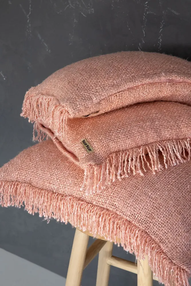 Cushions - The Oh My Gee Cushion Cover - Salmon Pink - 35x100 - BAZAR BIZAR LIVING