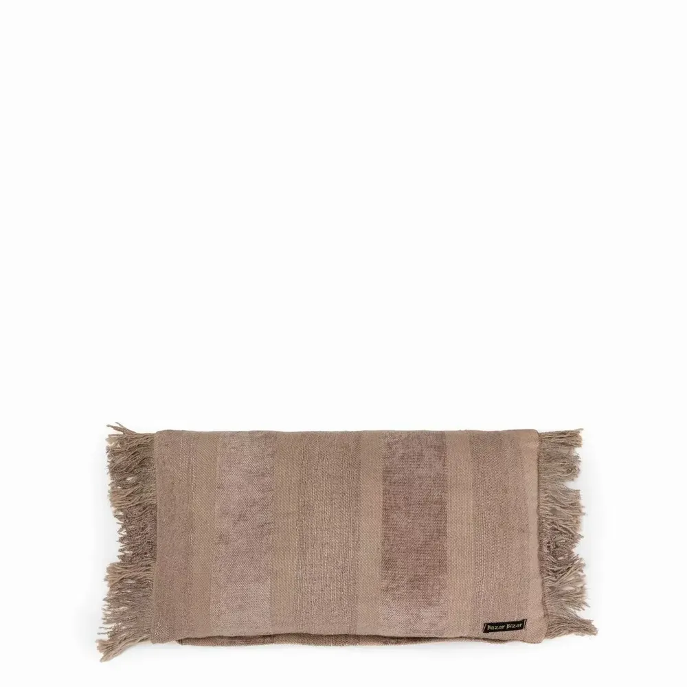 Cushions - The Oh My Gee Cushion Cover - Concrete Velvet - 30x50 - BAZAR BIZAR LIVING