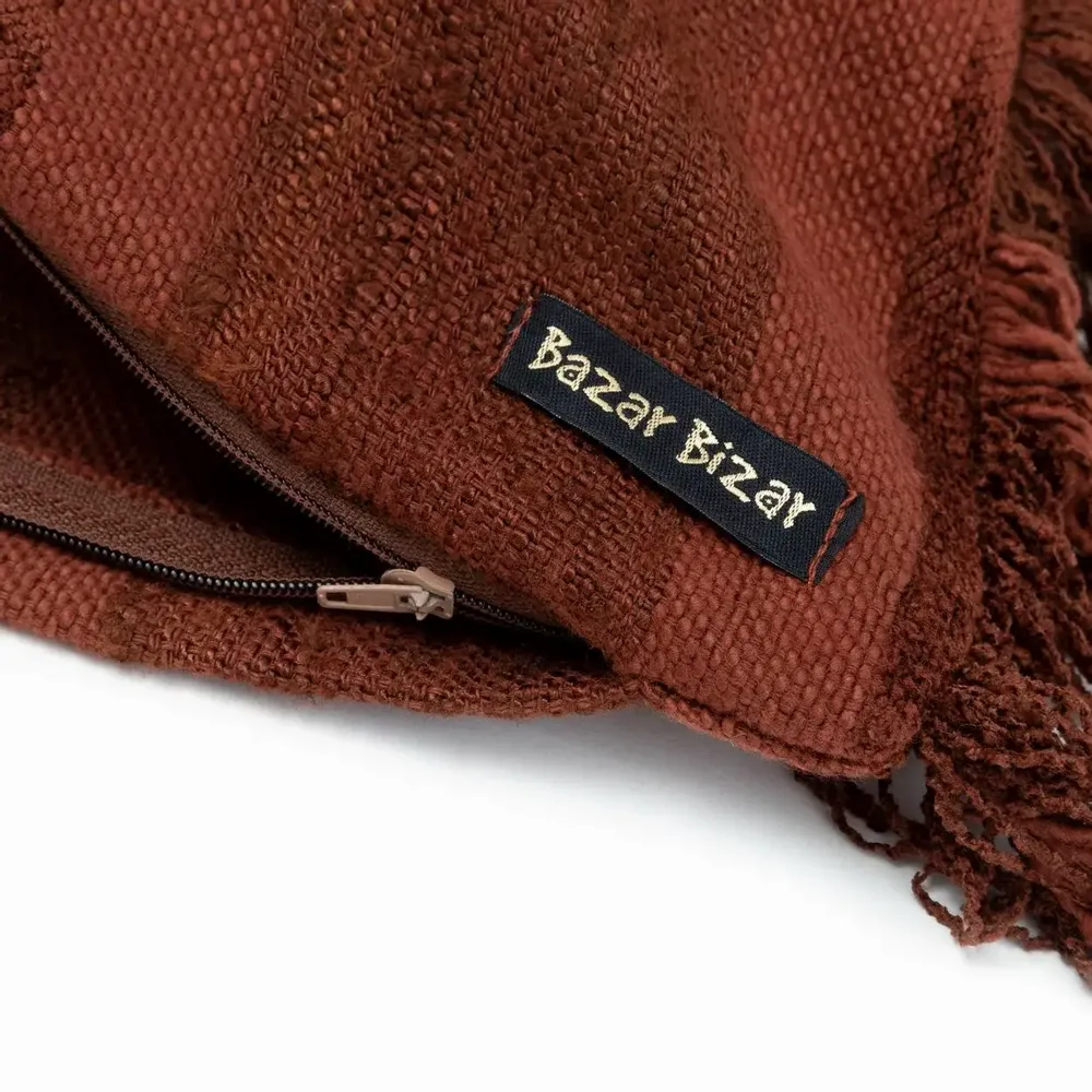 Cushions - The Oh My Gee Cushion Cover - Burgundy Velvet - 35x100 - BAZAR BIZAR LIVING