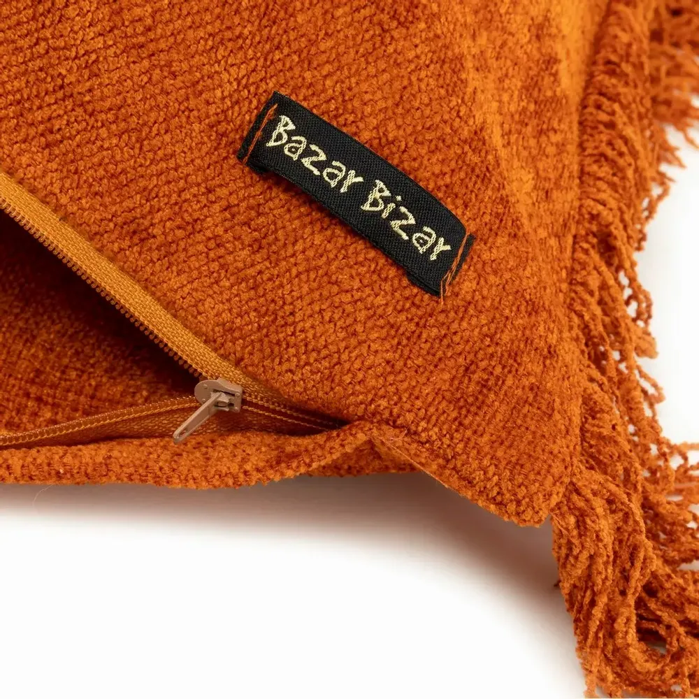 Coussins - La Housse De Coussin Oh My Gee - Velours Rouille - 30x50 - BAZAR BIZAR LIVING