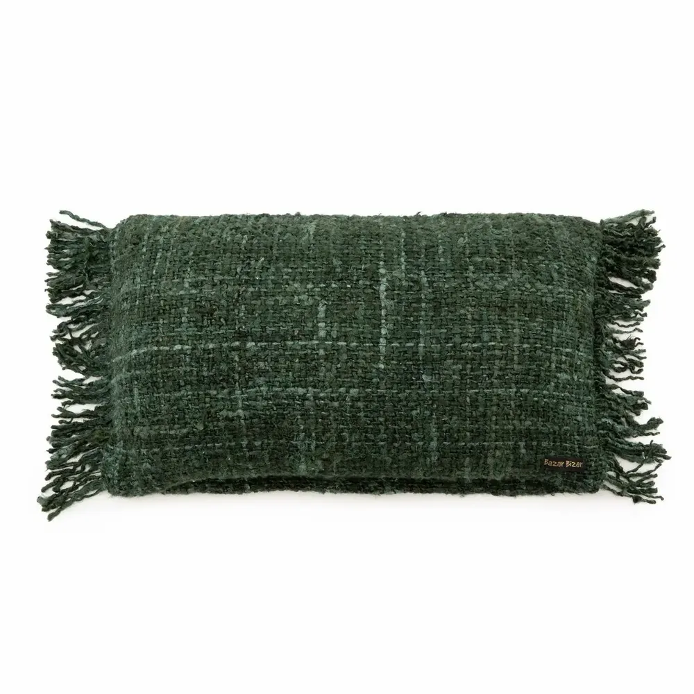 Coussins - La Housse De Coussin Oh My Gee - Vert Forêt - 30x50 - BAZAR BIZAR LIVING