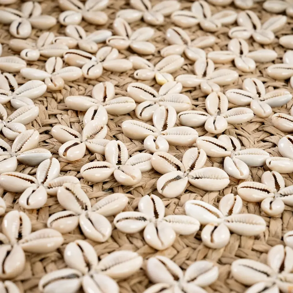 Platter and bowls - The Costa Shell Plate - Natural White - M - BAZAR BIZAR LIVING