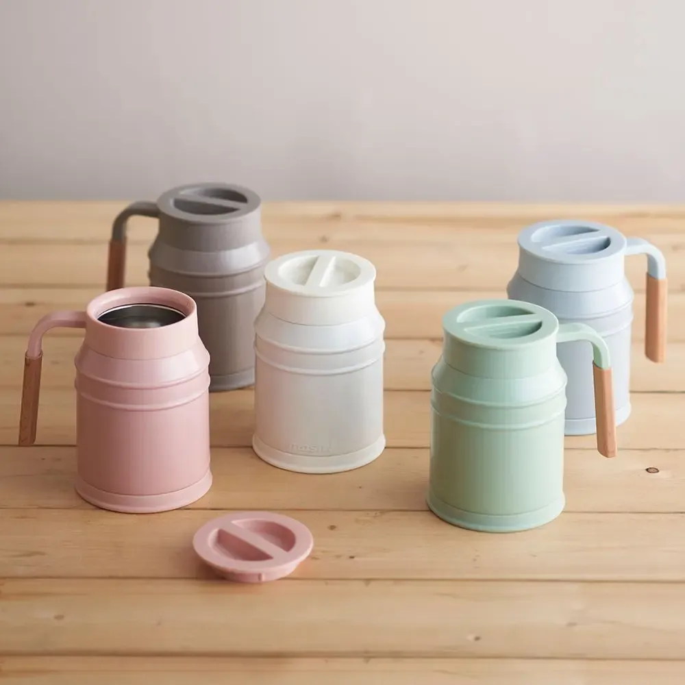 Accessoires thé et café - Mug thermos en inox 400ML / Mosh ! - ABINGPLUS