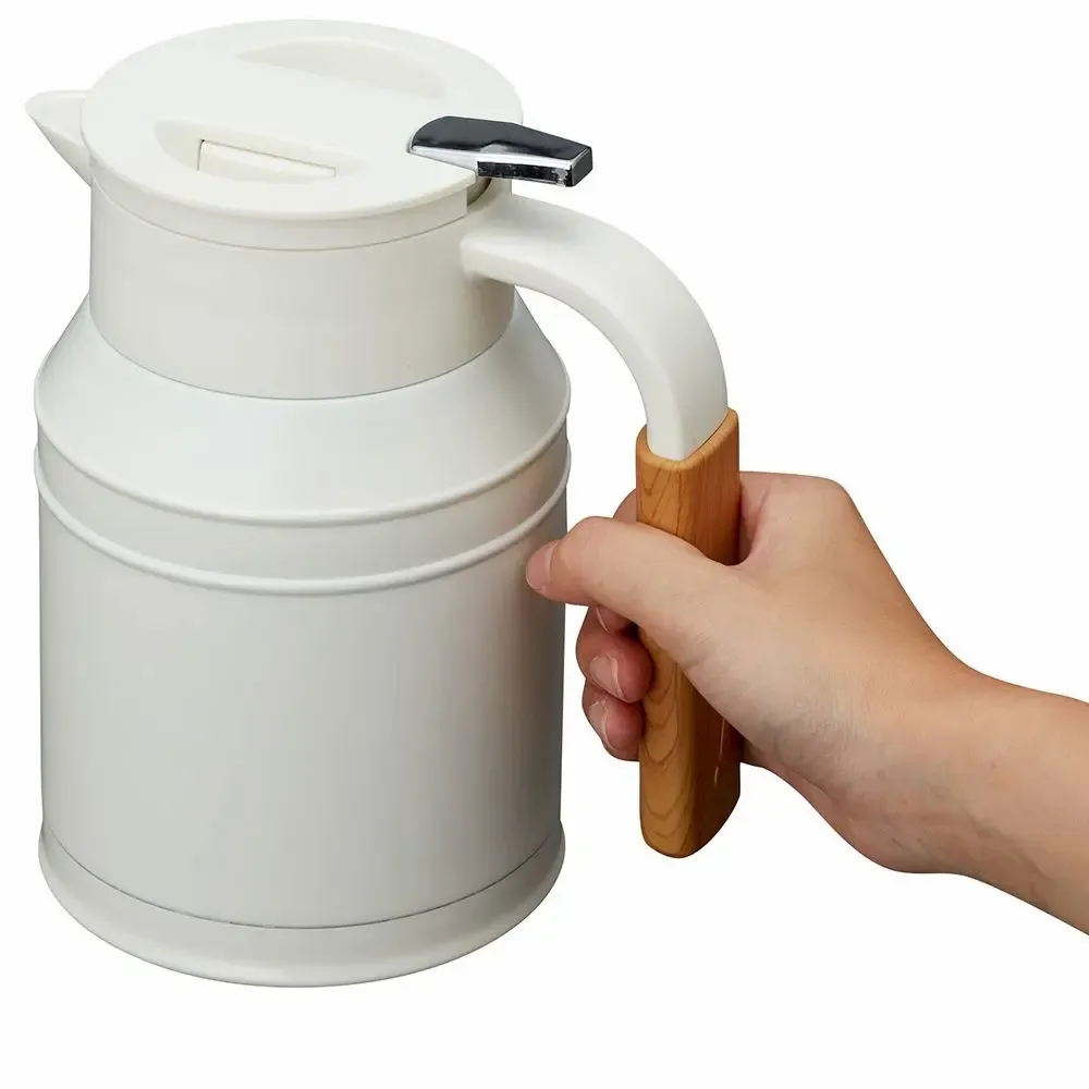 Tea and coffee accessories - Thermos 1L, stainless steel desktop thermal pot tank/Mosh! - ABINGPLUS