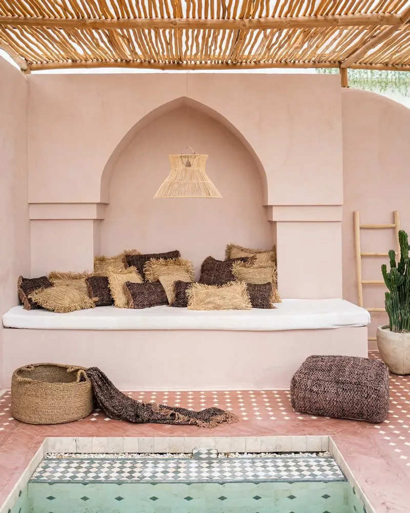 Plaids - Le S'il Vous Plaid - Cuivre Noir - BAZAR BIZAR LIVING