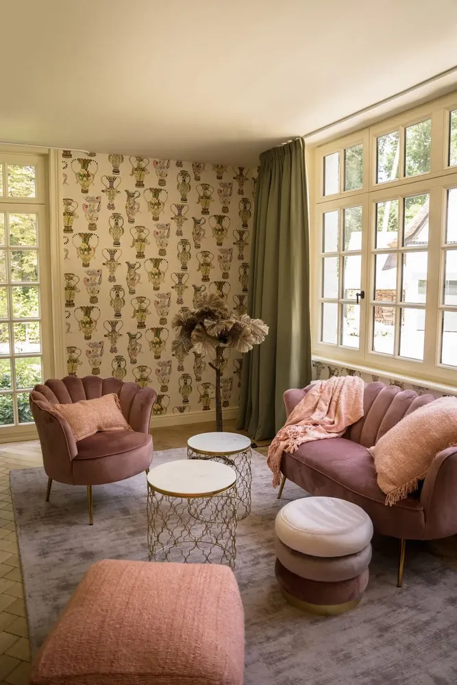 Throw blankets - The s'il vous Plaid - Salmon Pink - BAZAR BIZAR LIVING