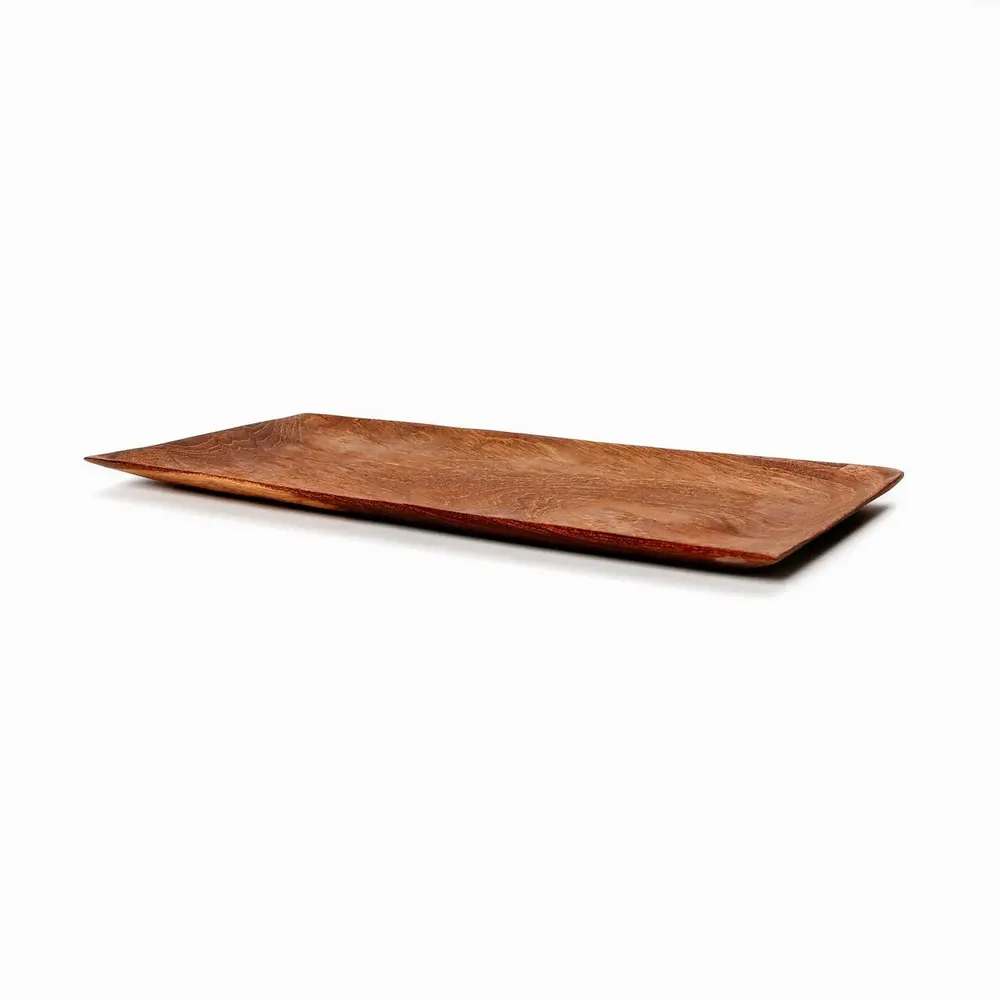 Platter and bowls - The Teak Root Sushi Plate - M - BAZAR BIZAR LIVING